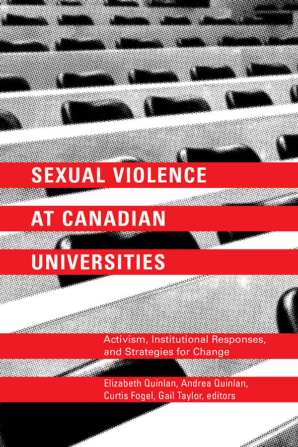 Sexual Violence At Canadian Universities Wlu Press 